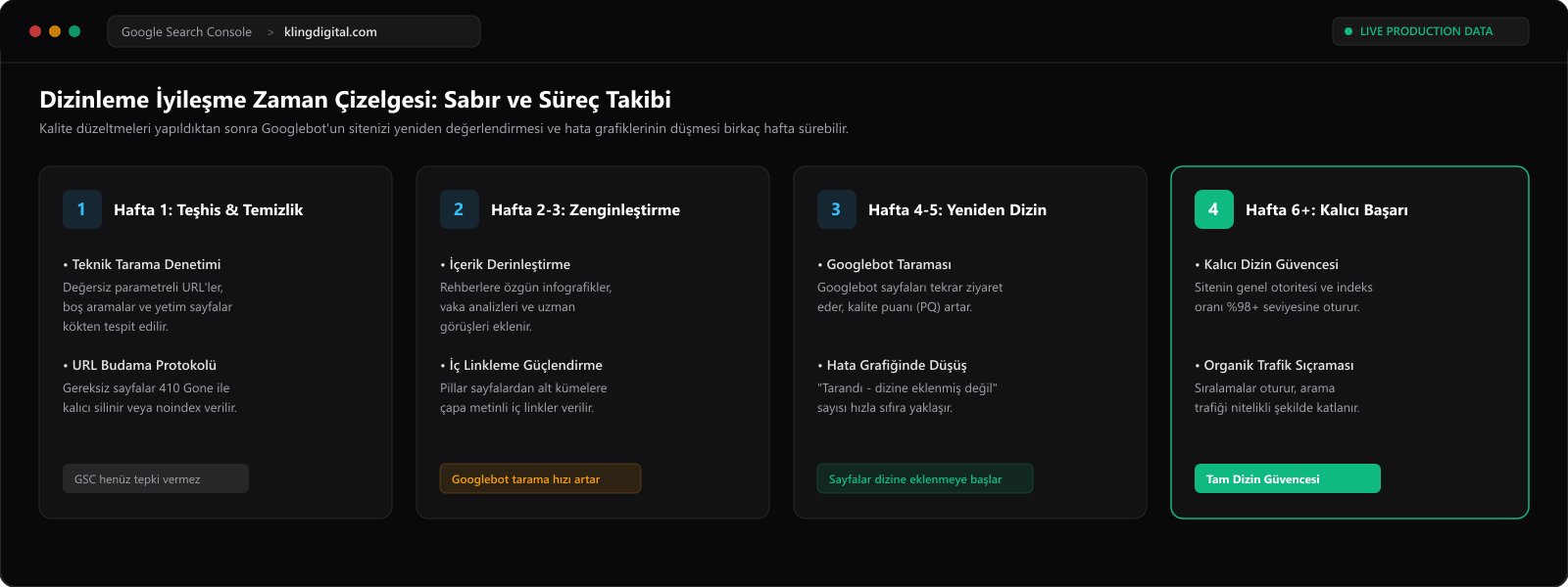 Google İndeksleme Süreci ve Bekleme Zamanı